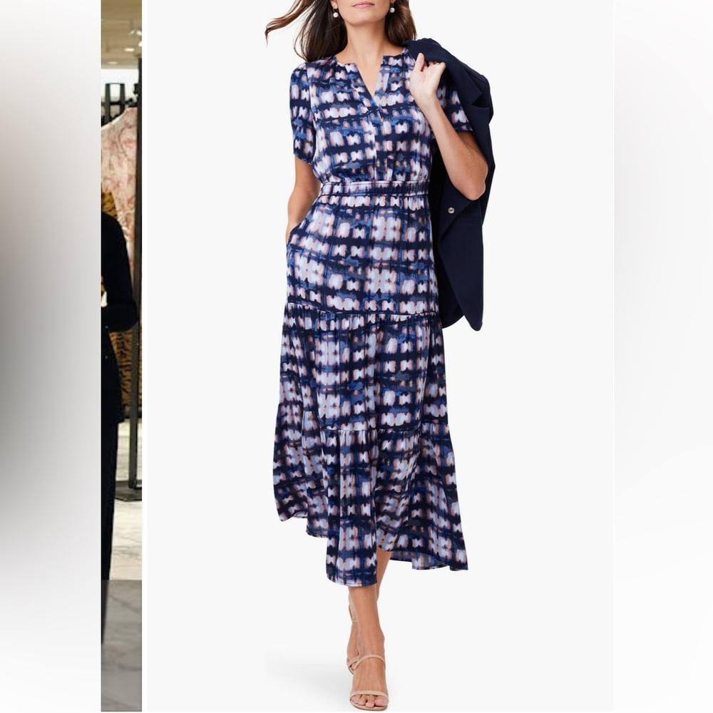 NIC+ZOE Shibori Glow Daydream Maxi Dress